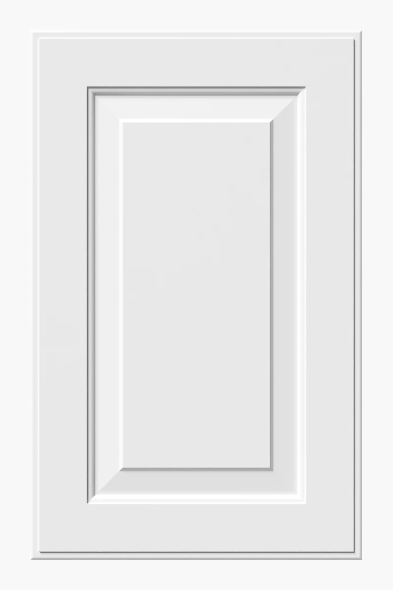 Modern bevel panel cabinet door style