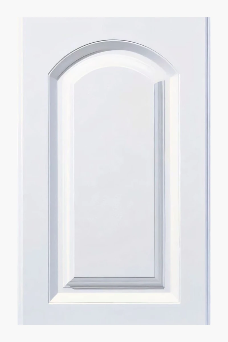 Soft arch cabinet door style