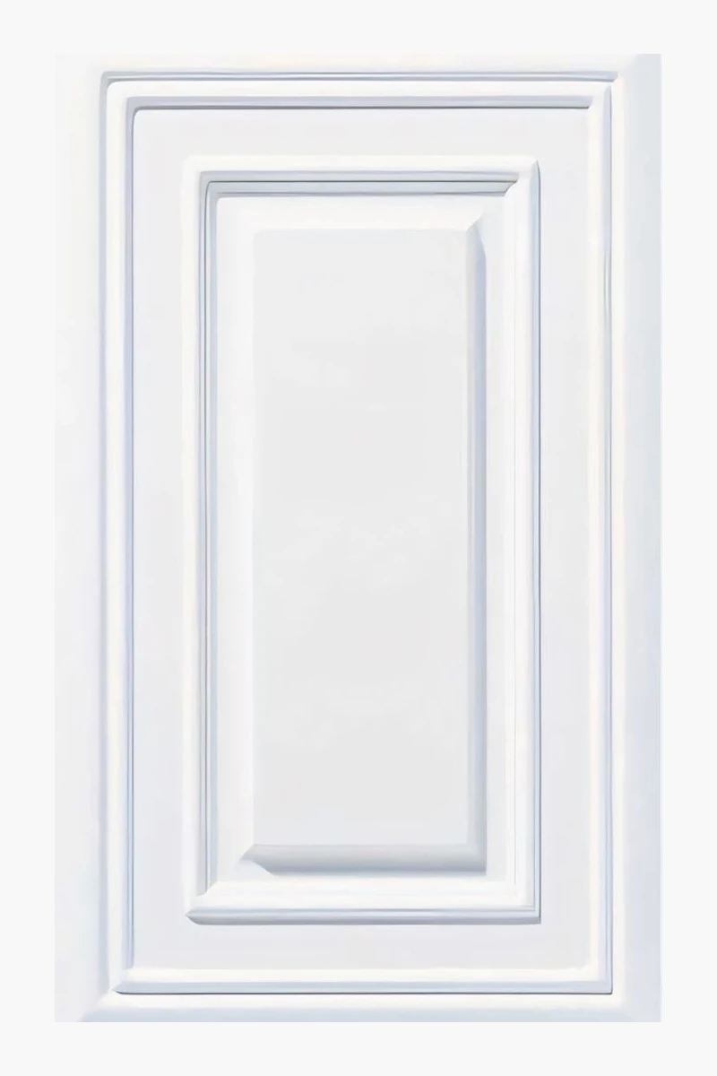 Triple-step Shaker cabinet door style