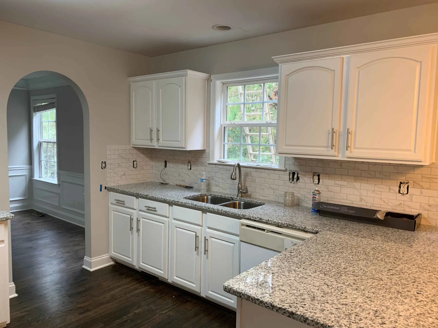 Cabinet refinishing project